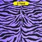 60" Wide Zebra Flocking Velvet Taffeta Fabric for Curtains, Apparel, Decor